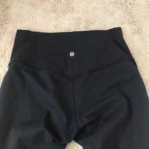 Lululemon full length legging with mesh size 8
